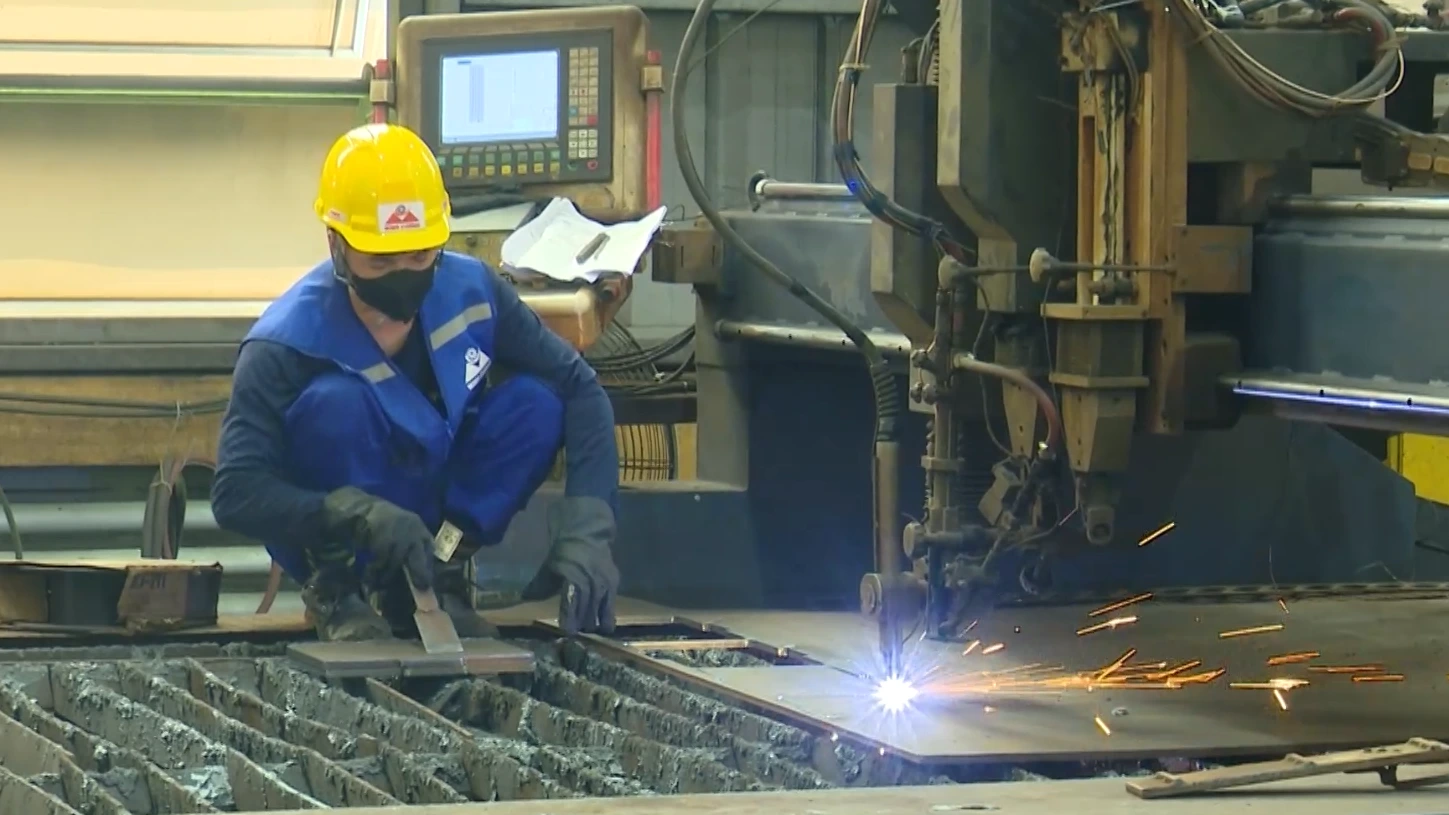 Ứng dụng kỹ thuật số trong sản xuất tấm thép xây dựng | Chuyển đổi số | 21/02/2026