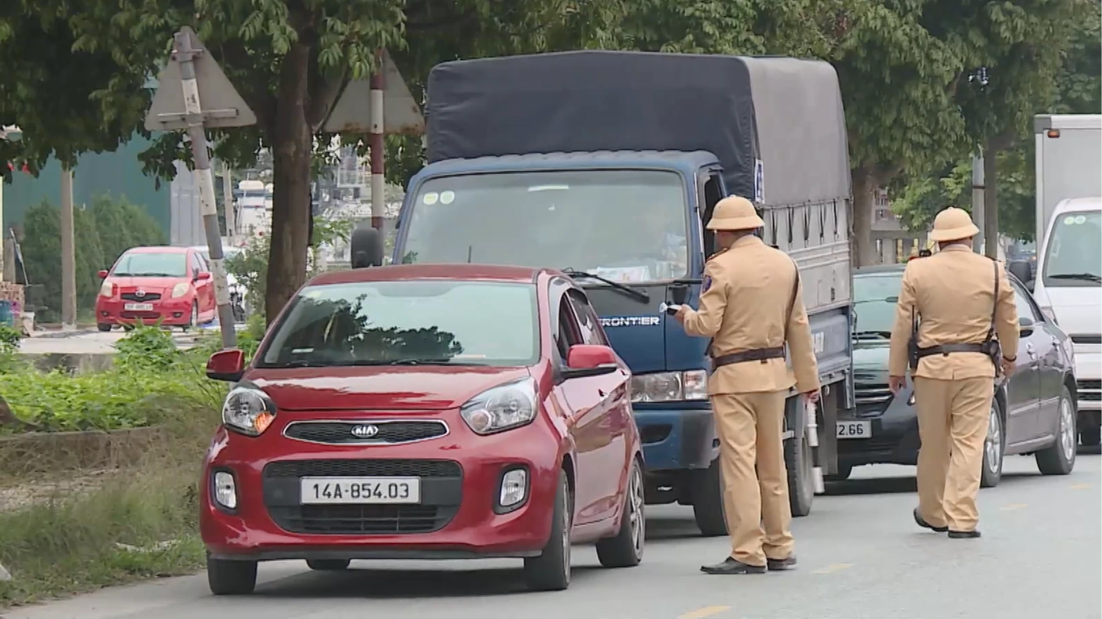 Tăng cường kiểm soát ATGT trên địa bàn Thường Tín