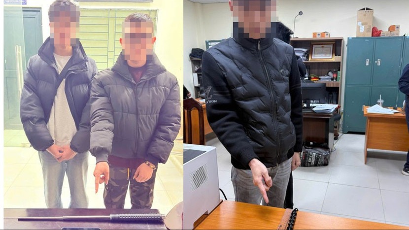 Lực lượng 141 phát hiện nhiều đối tượng mang hung khí