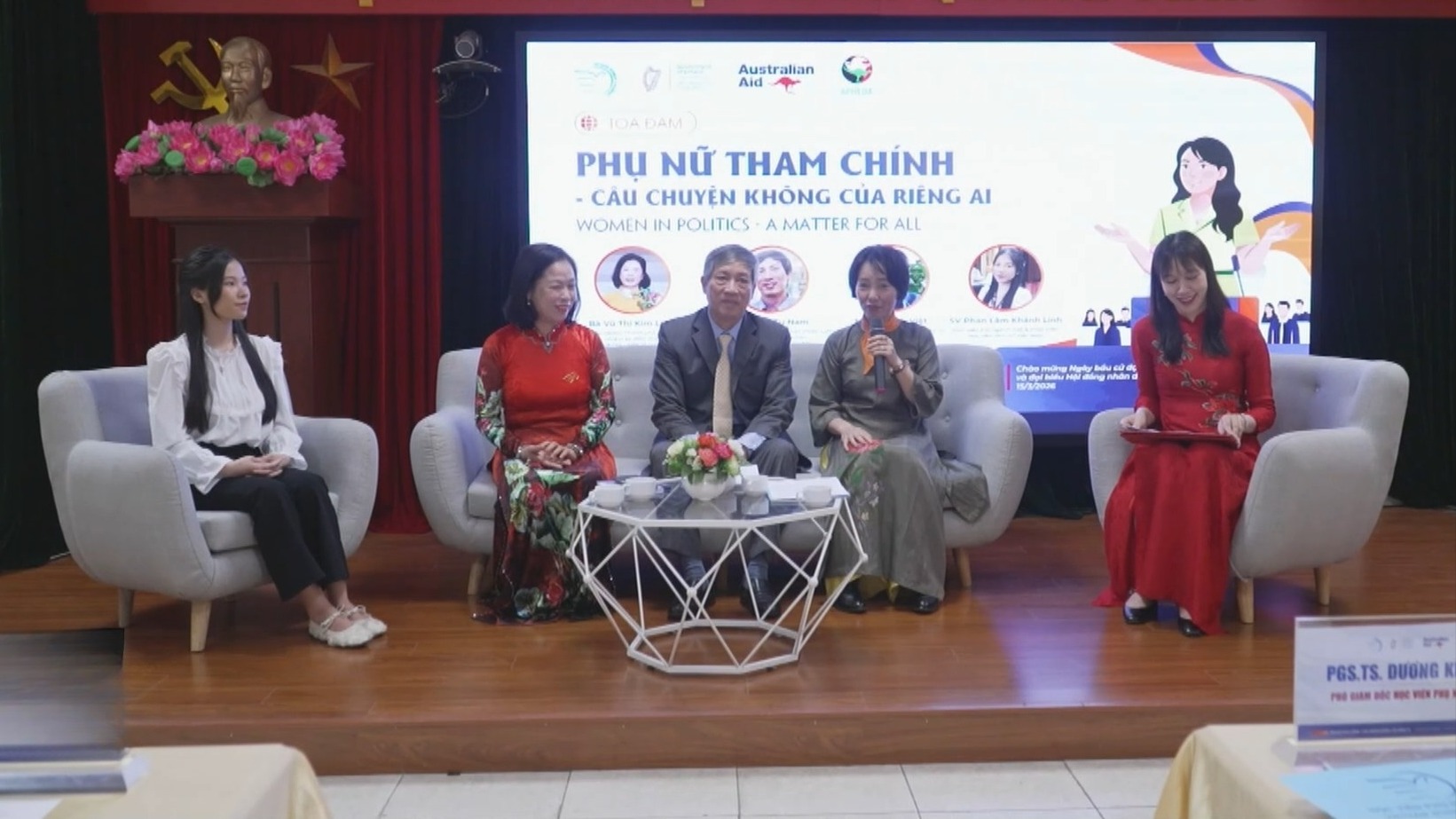 Thúc đẩy quyền năng chính trị cho phụ nữ