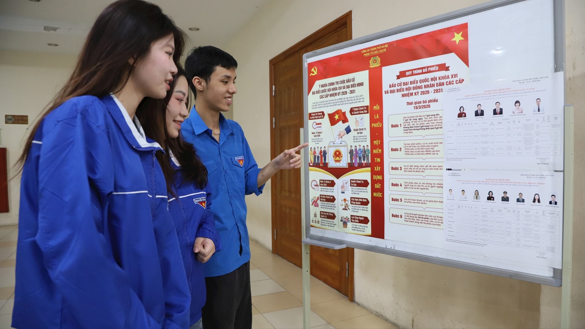 Nâng cao nhận thức bầu cử cho cử tri trẻ lần đầu cầm lá phiếu