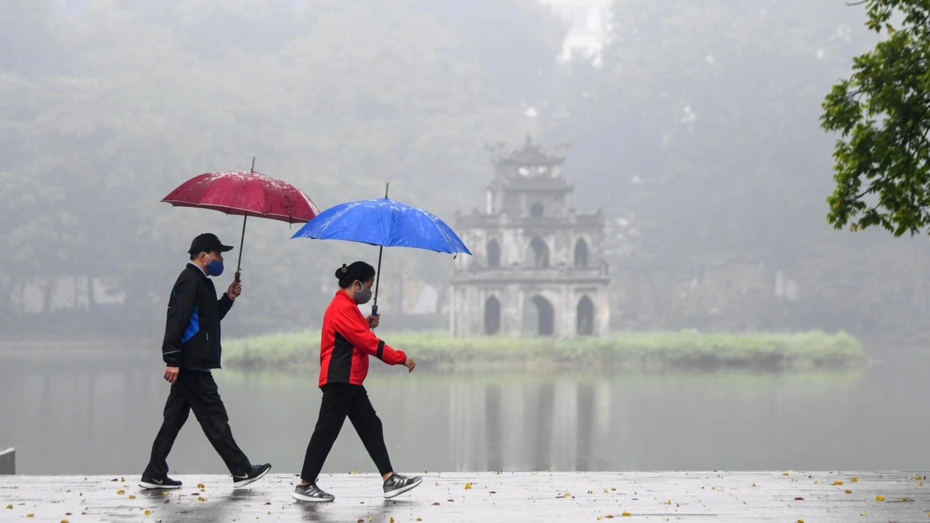 Thời tiết 14/3: Trời có mưa phùn và sương mù rải rác