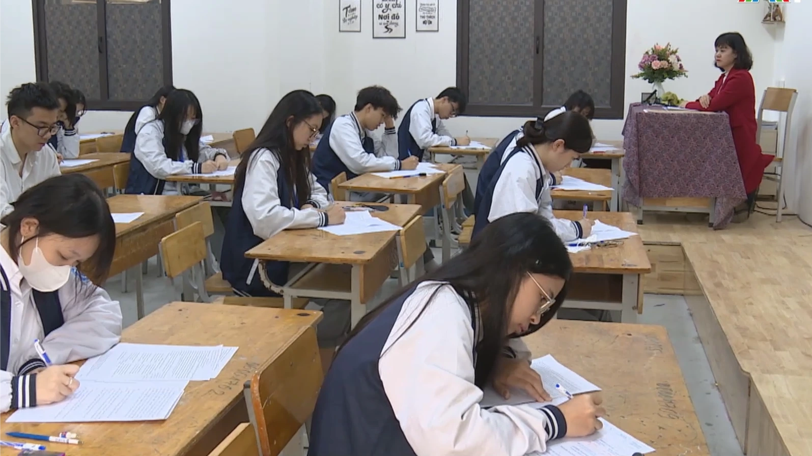 Khảo sát chất lượng: Tập dượt cho kỳ thi tốt nghiệp THPT