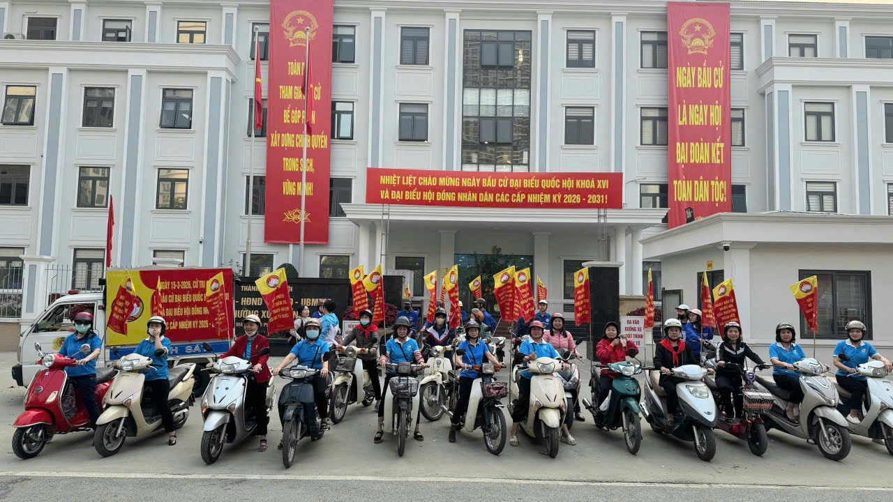 Phường Xuân Đỉnh đồng lòng hướng về ngày hội lớn