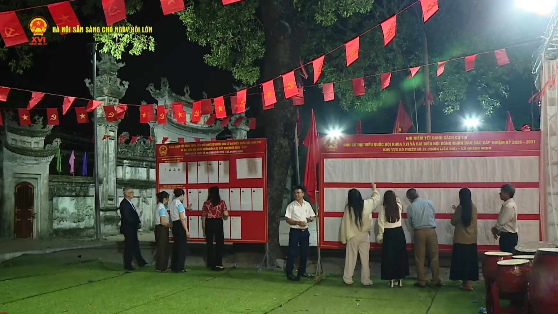 Xã Quang Minh sẵn sàng cho ngày hội bầu cử