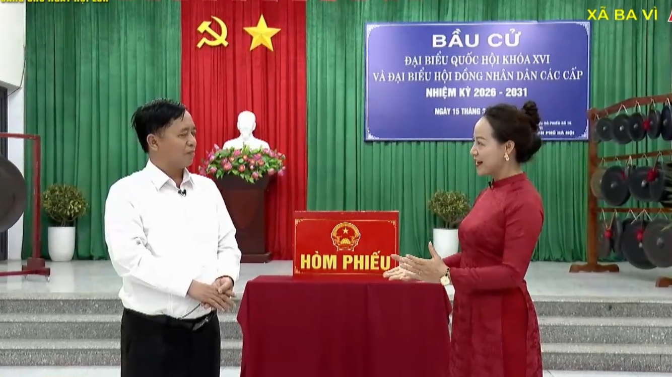 Xã Ba Vì sẵn sàng cho ngày hội bầu cử