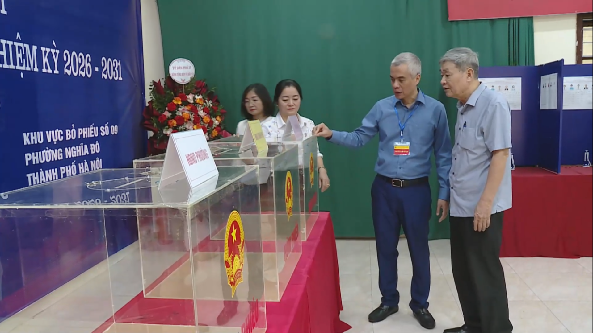 Phường Nghĩa Đô sẵn sàng cho ngày hội toàn dân