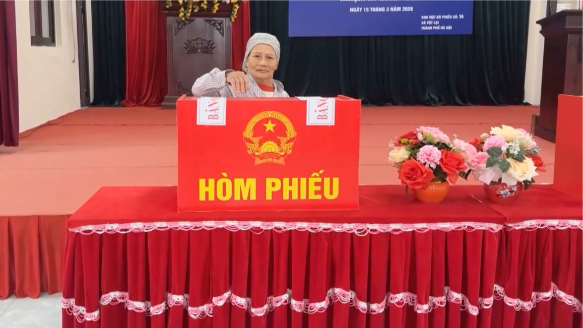 Cử tri Vật Lại trách nhiệm cùng lá phiếu