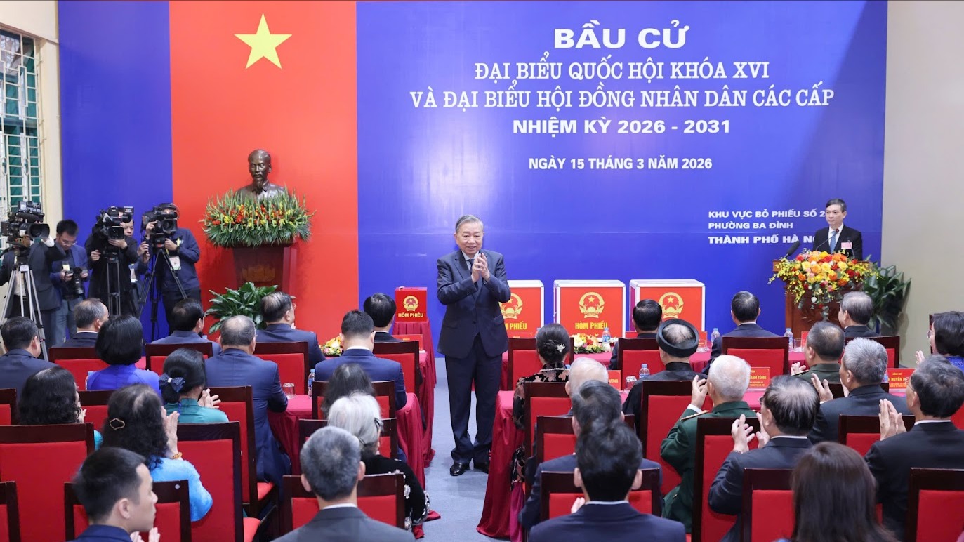 Bầu cử là ngày hội thực hiện quyền làm chủ của Nhân dân