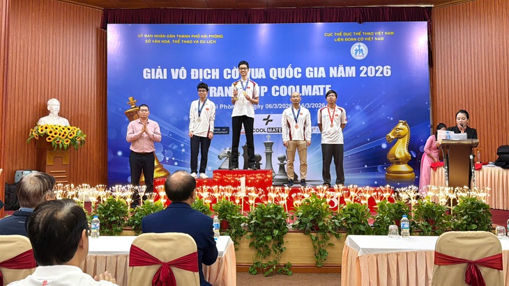 Hà Nội nhất toàn đoàn giải Vô địch Cờ vua Quốc gia 