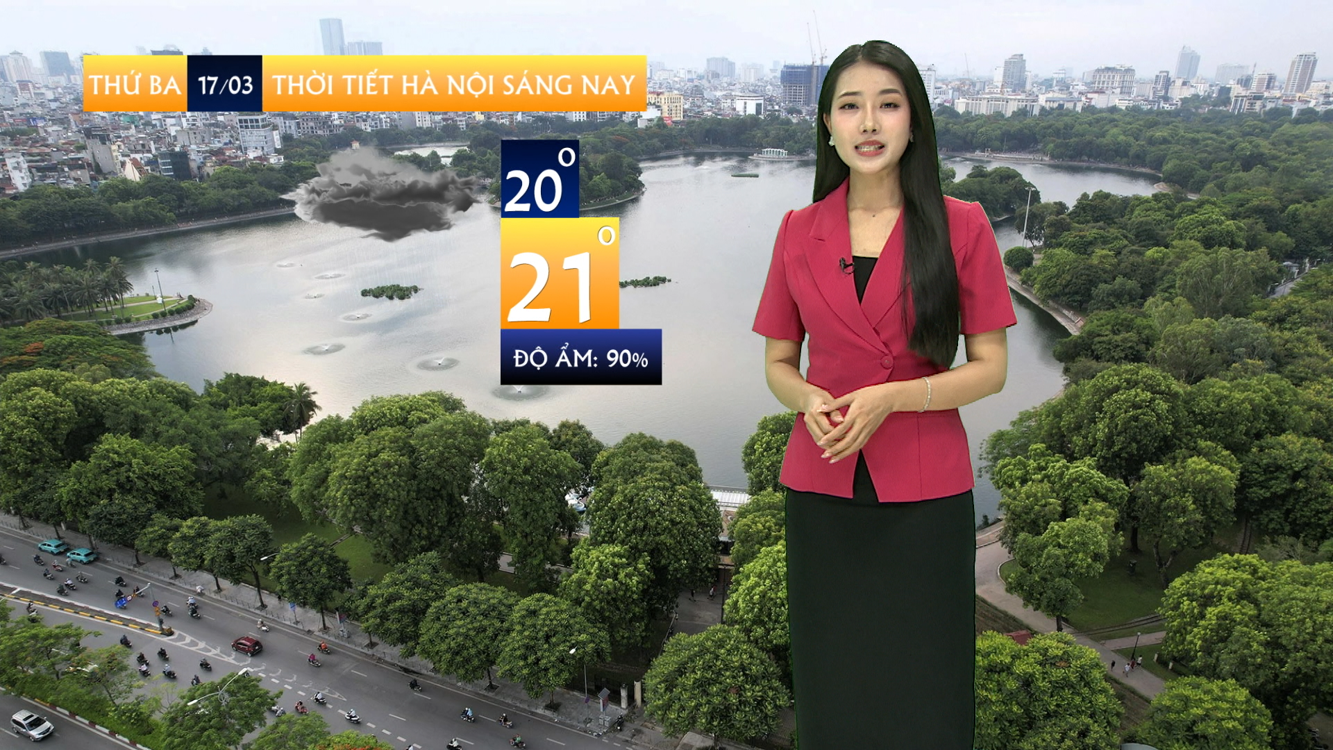 Dự báo thời tiết sáng | 17/03/2026