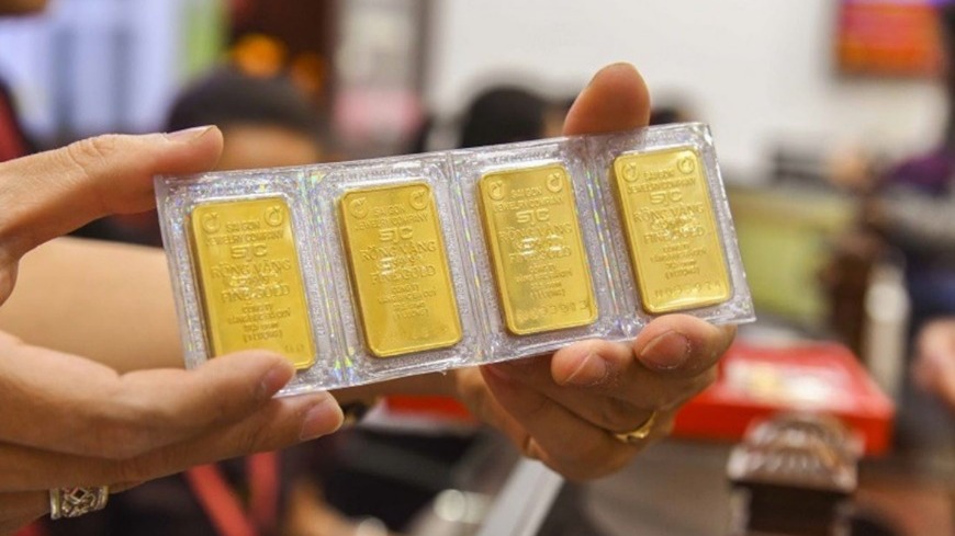 Giá vàng trong nước đồng loạt giảm