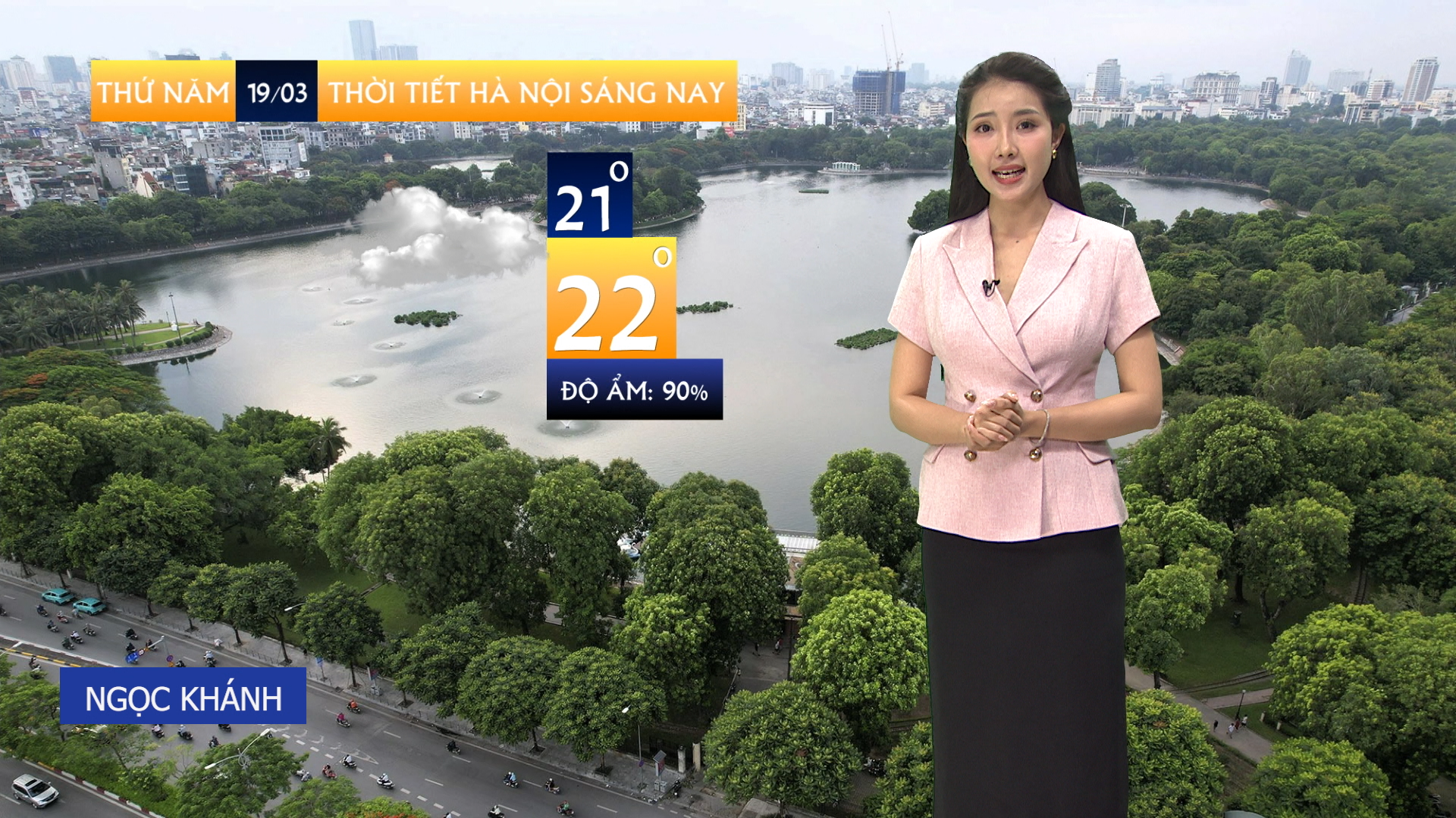 Dự báo thời tiết sáng | 19/03/2026