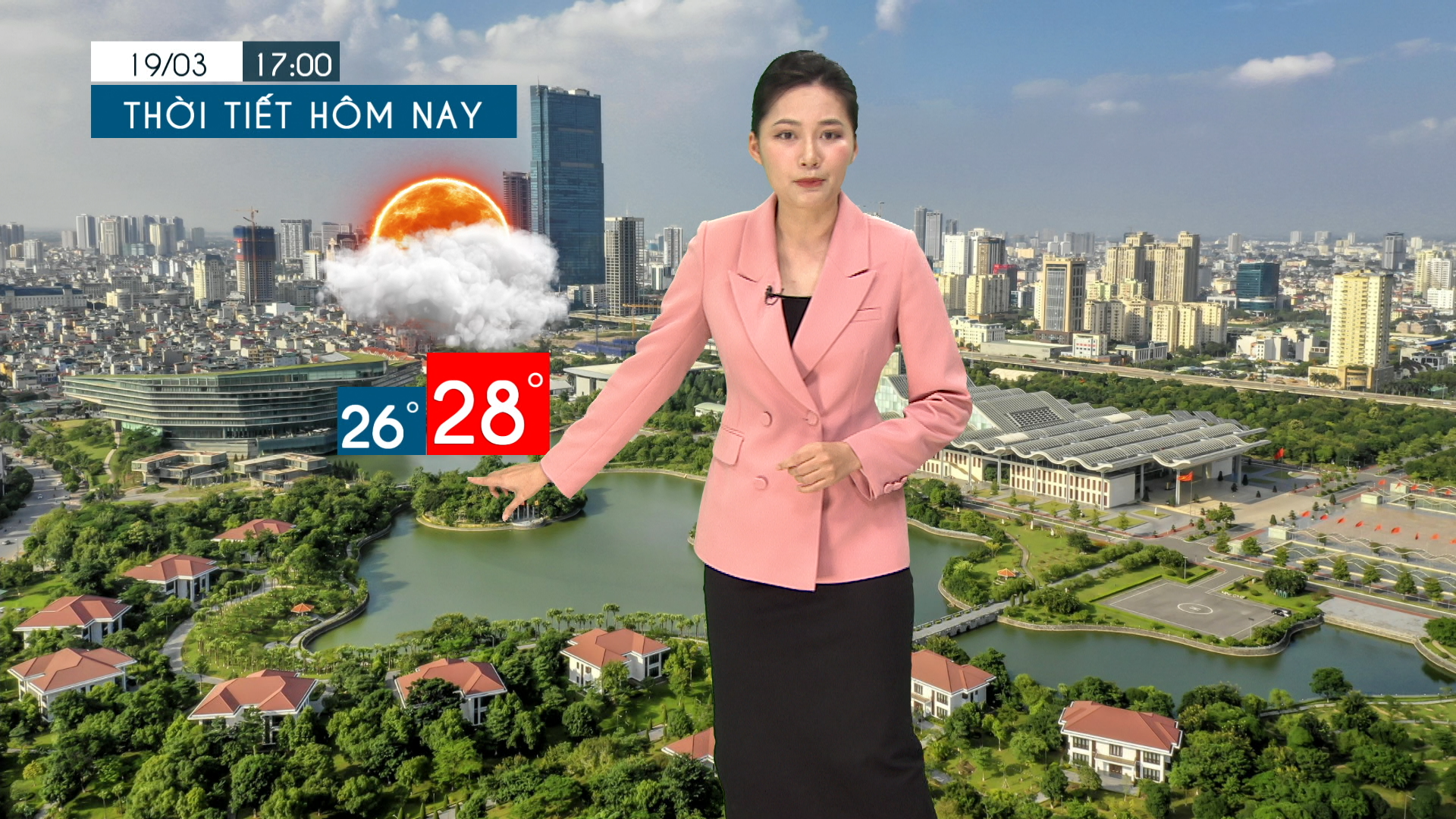 Dự báo thời tiết tối | 19/03/2026