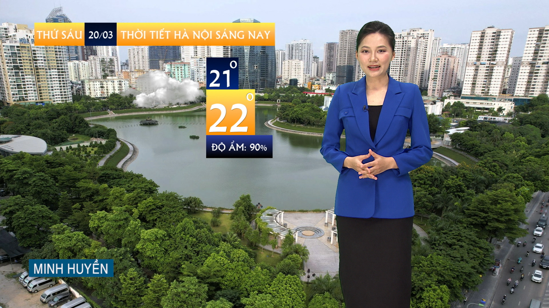 Dự báo thời tiết sáng | 20/03/2026