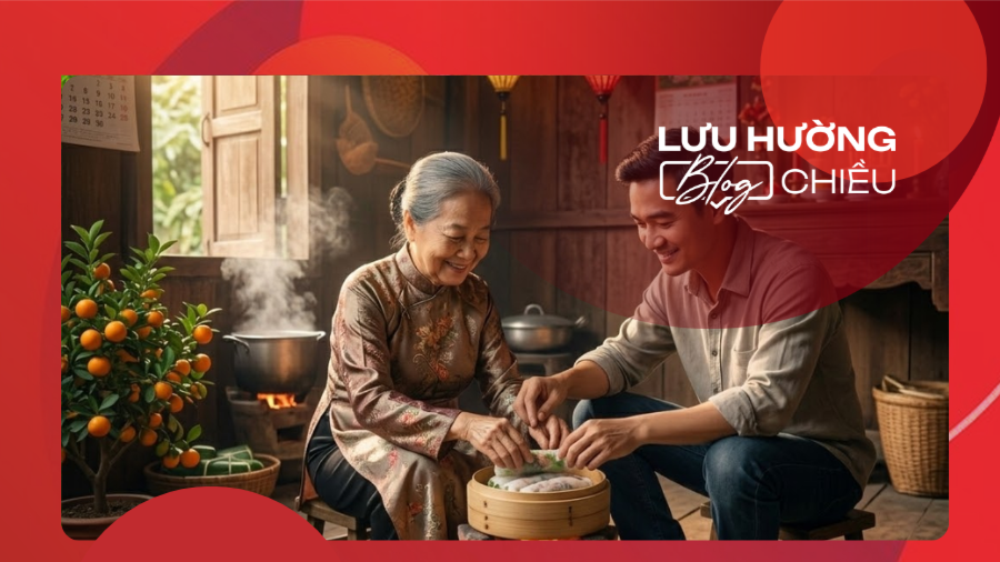 Gói ghém cả mùa xuân vào miền nhớ