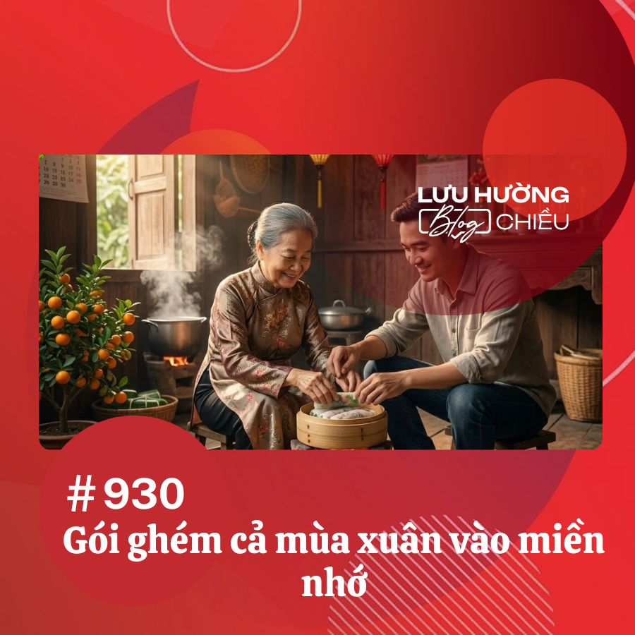 Gói ghém cả mùa xuân vào miền nhớ