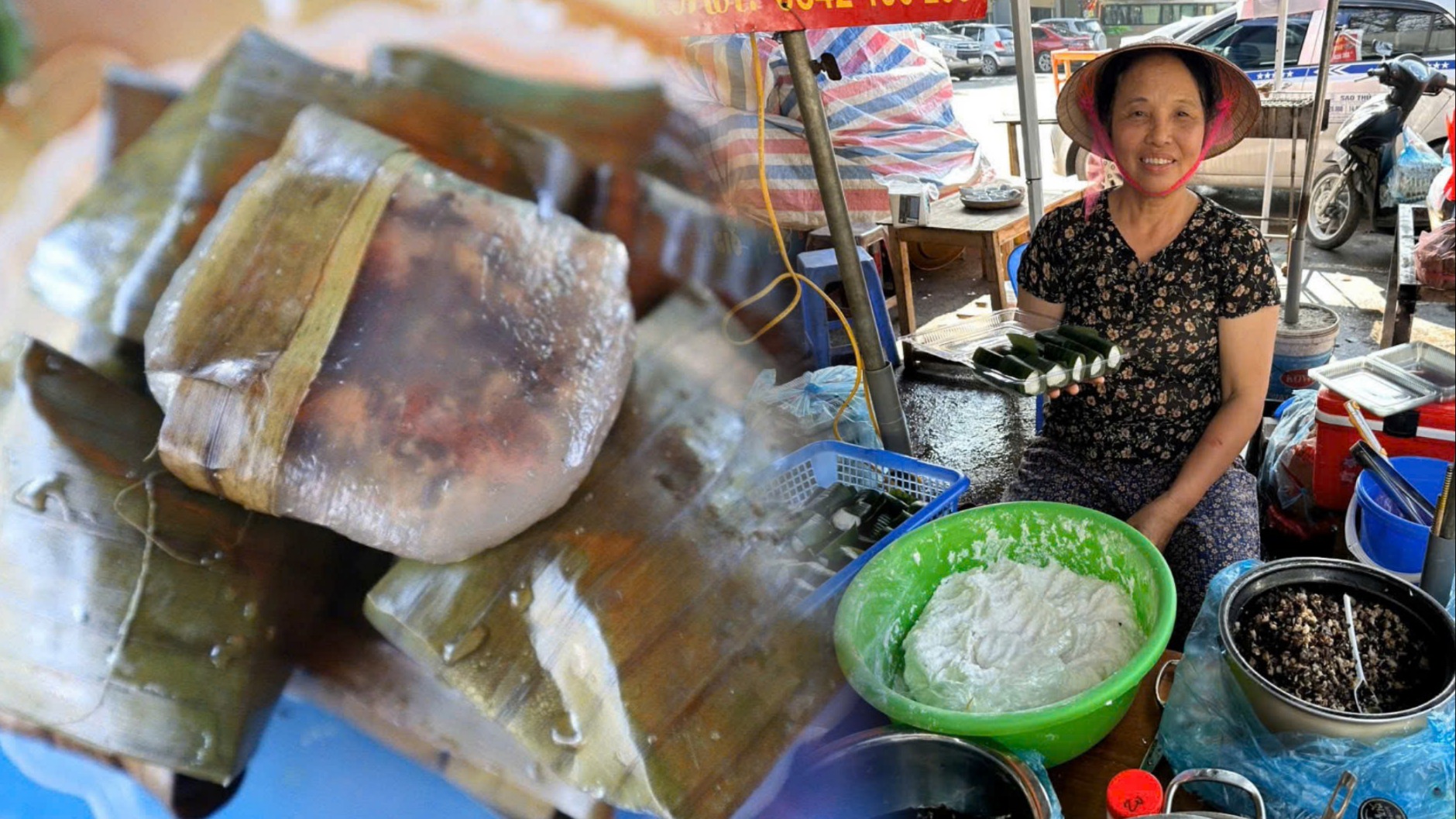 Dẻo thơm hương vị bánh sắn làng cổ