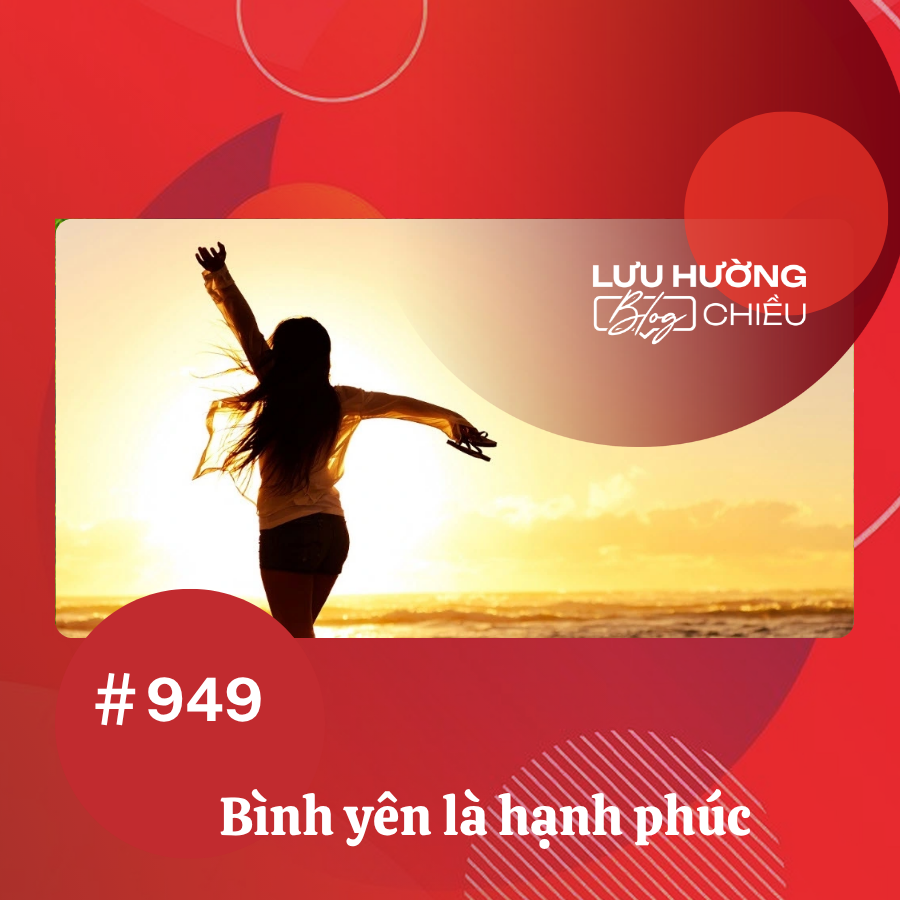 Bình yên là hạnh phúc