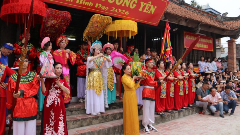 Độc đáo Hội Kén rể Đường Yên