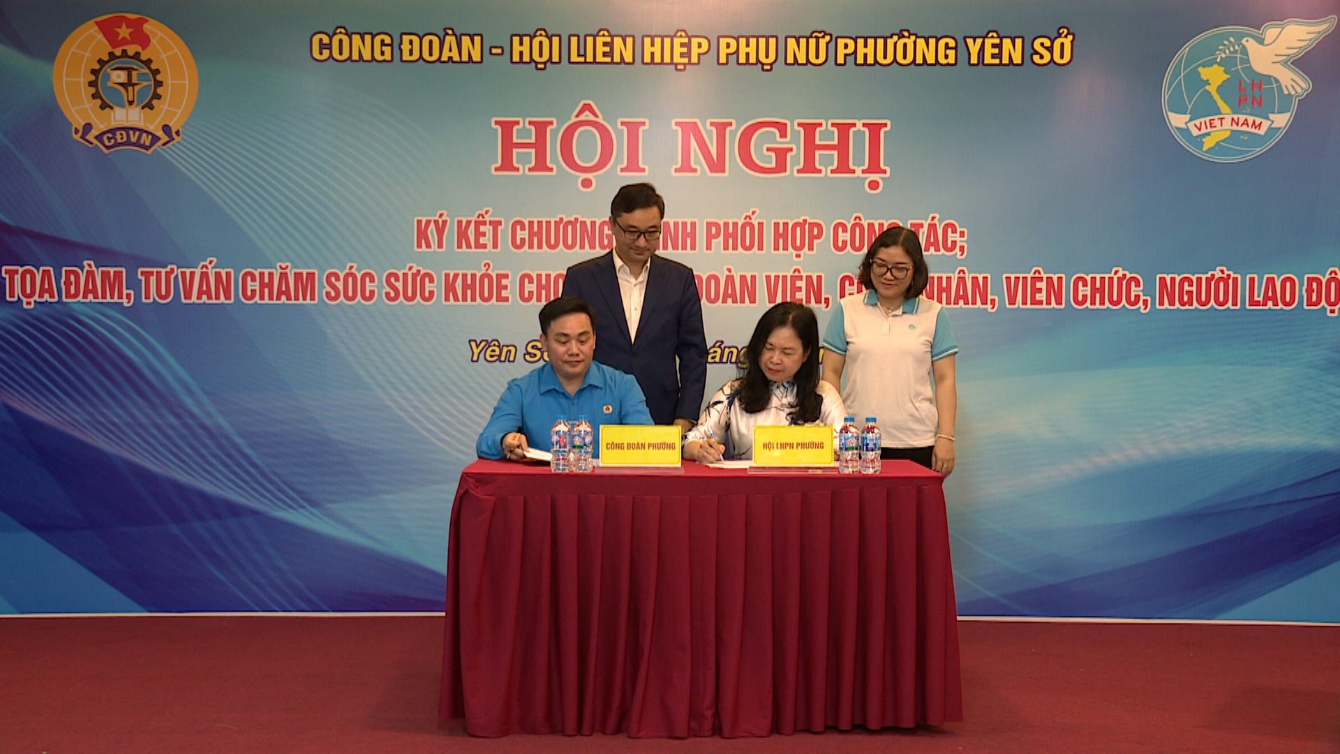 Tư vấn sức khỏe cho lao động nữ phường Yên Sở