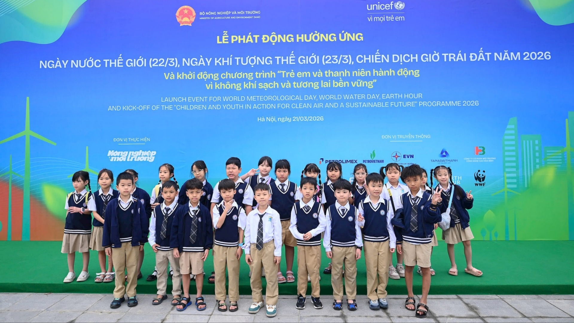 Hành động vì nước sạch, không khí xanh