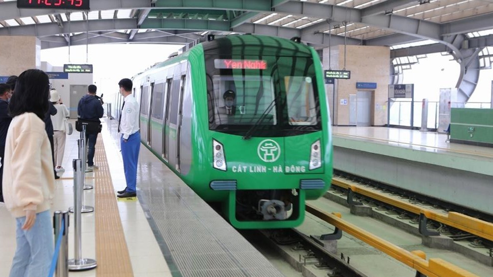 Hơn 5,7 triệu lượt khách dùng vé điện tử Hà Nội Metro