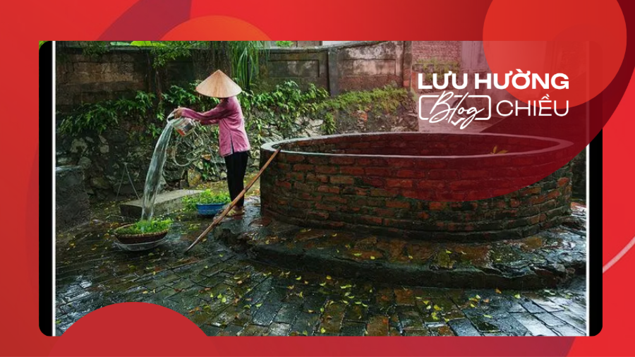 Giếng quê tha thiết một niềm thương