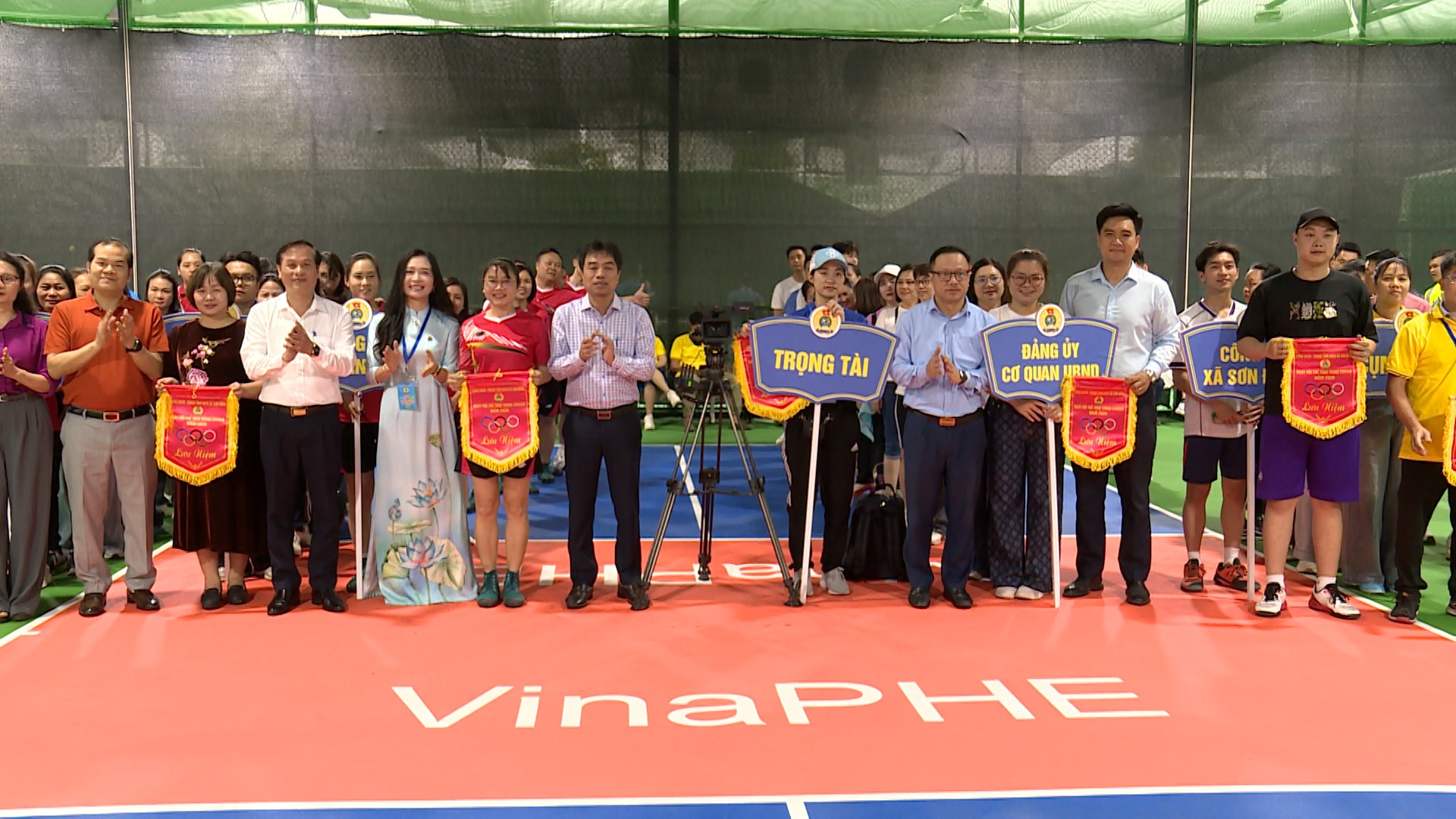 Ngày hội thể thao chào mừng bầu cử xã Sơn Đồng