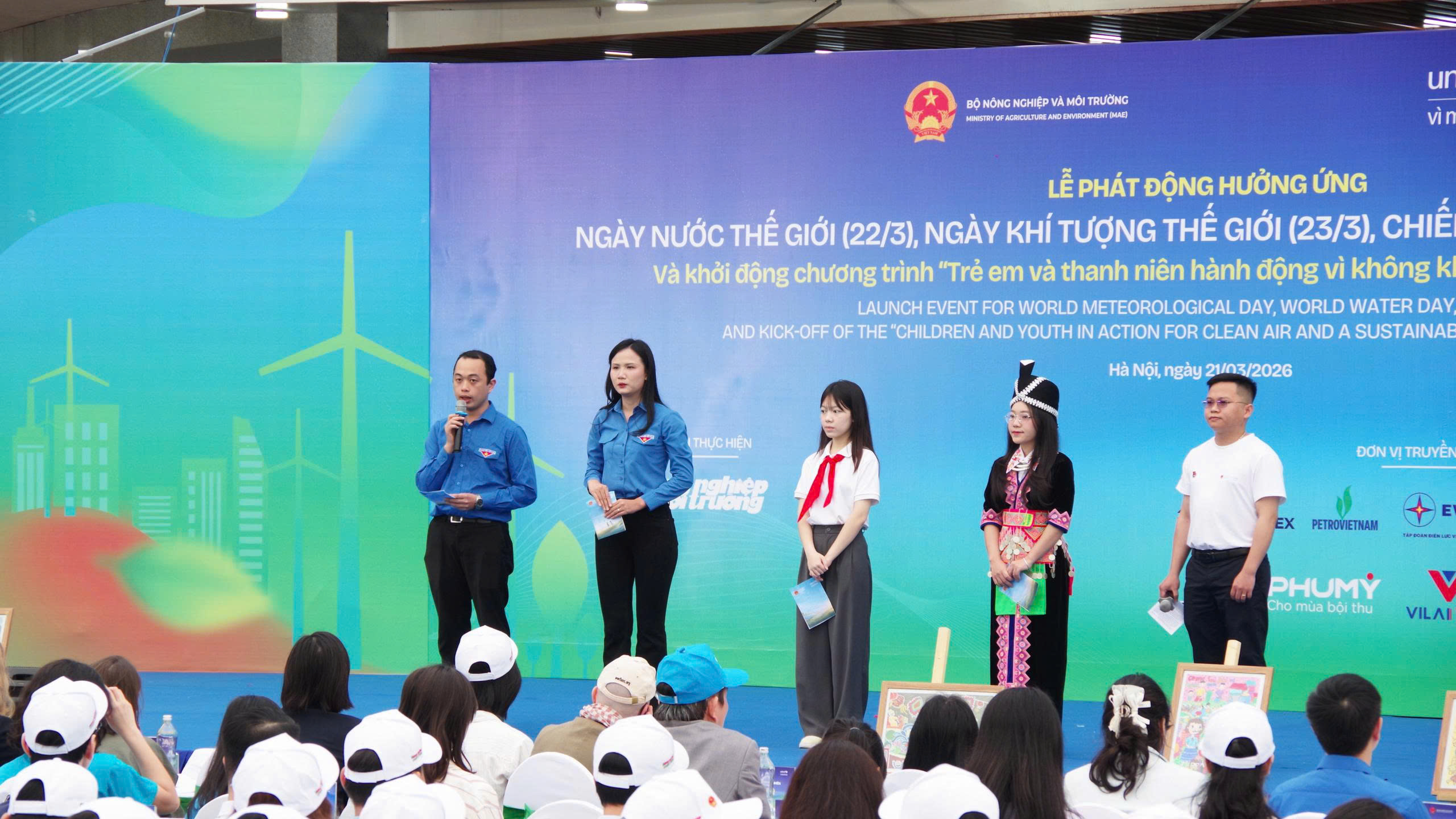 Hành động vì nước sạch, không khí xanh, tương lai phát triển bền vững