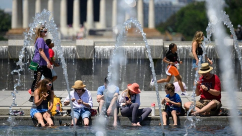 Đợt nắng nóng kỷ lục tại Mỹ lan rộng