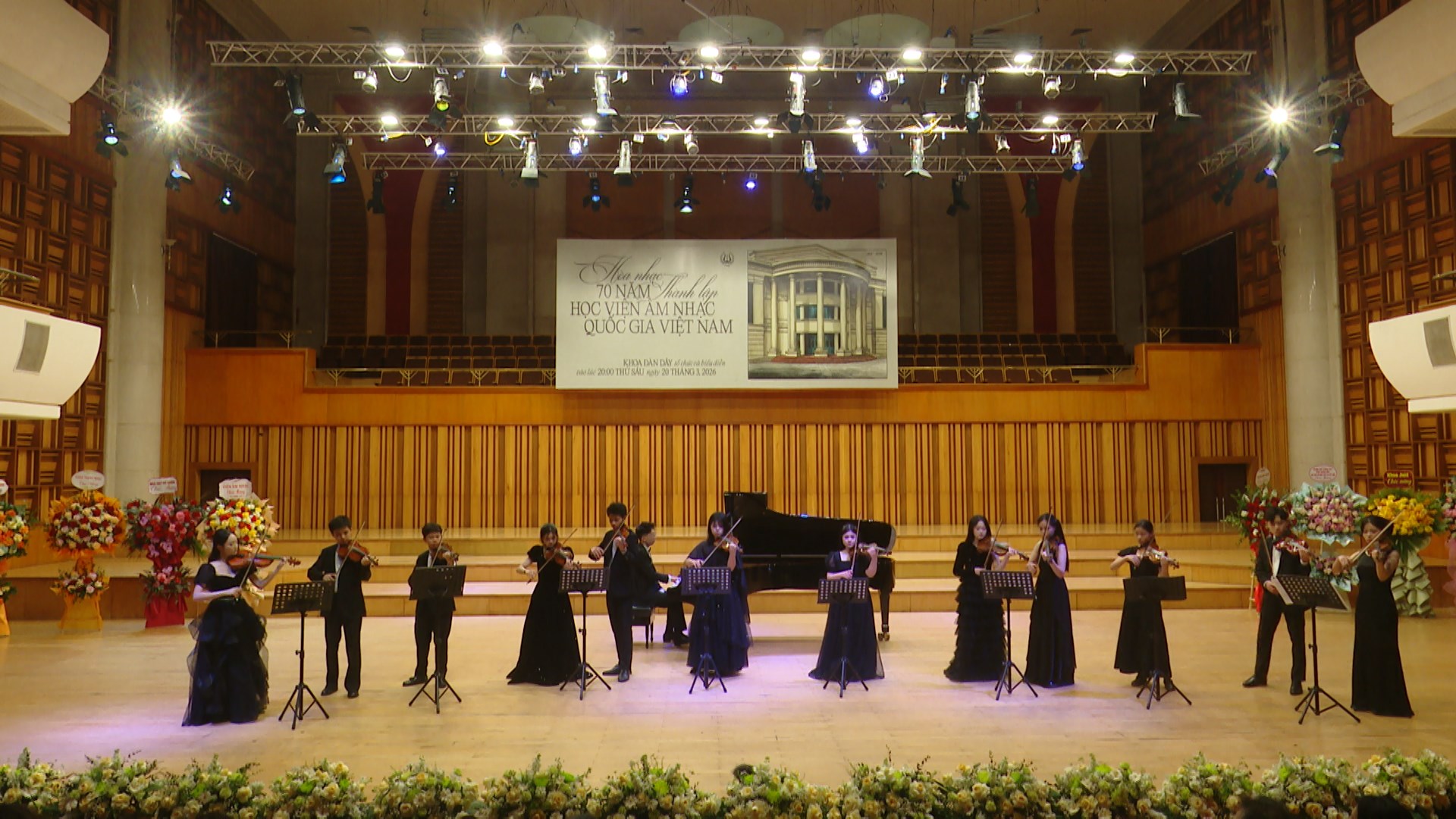 Hòa nhạc kỷ niệm 70 năm thành lập Học viện Âm nhạc