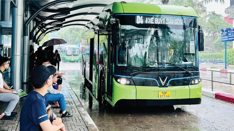 Xe buýt điện ngày càng được ưa chuộng
