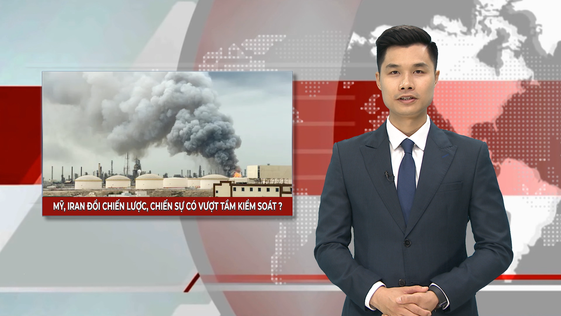 Mỹ, Iran đổi chiến lược, chiến sự có vượt tầm kiểm soát? | Nhìn ra thế giới | 23/03/2026