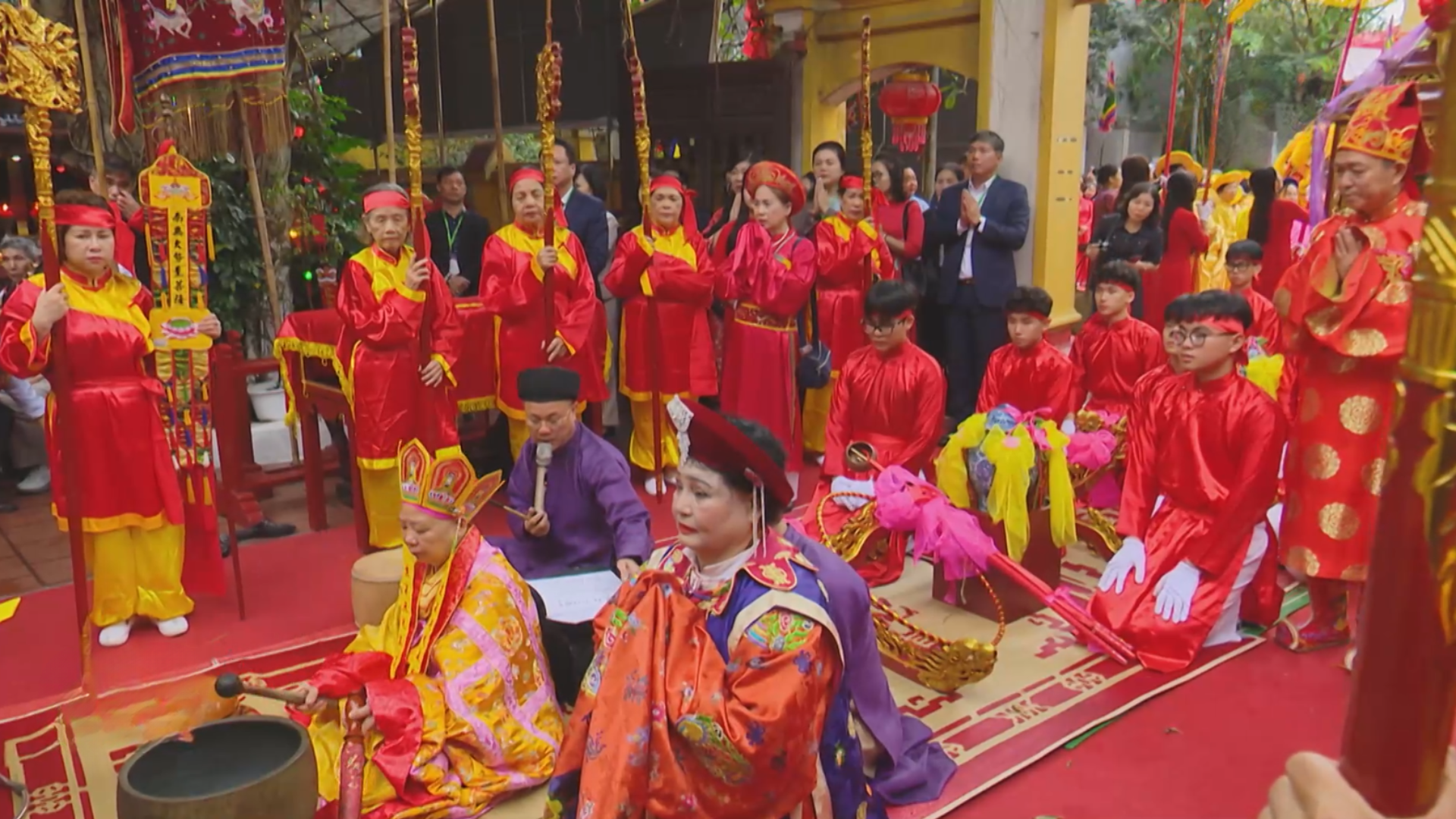 Lễ cấp thuỷ - Mạch nguồn linh thiêng từ di sản Hai Bà Trưng