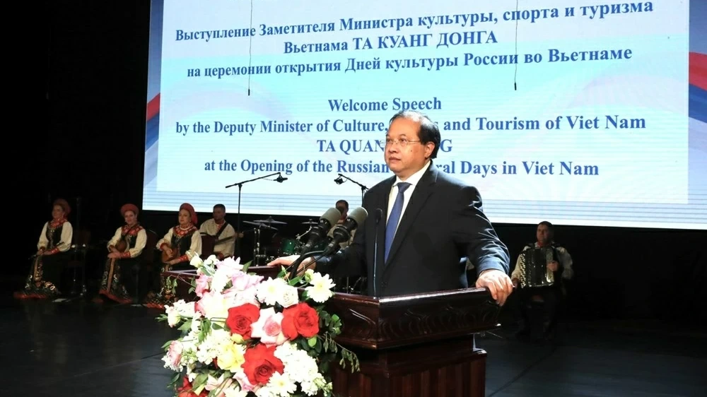 Khai mạc 'Những ngày Văn hóa Nga tại Việt Nam'