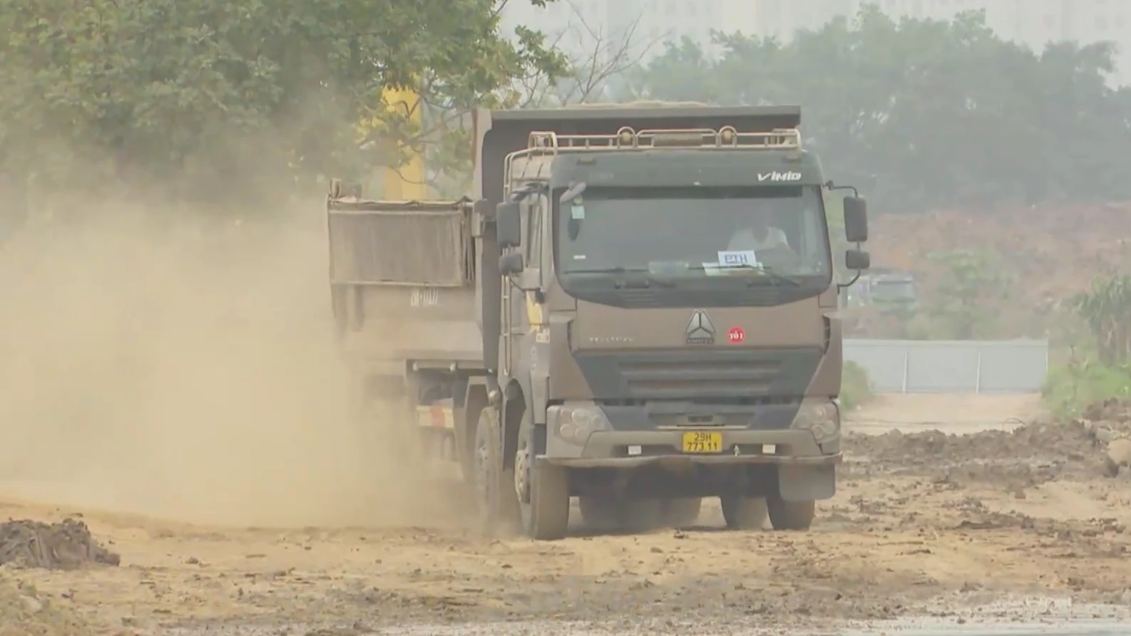 Đảm bảo ATGT khi thi công dự án chống ngập