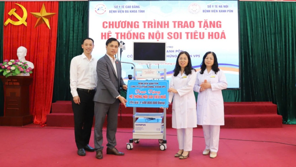 Bệnh viện Xanh Pôn chuyển giao kỹ thuật cao cho BVĐK Cao Bằng