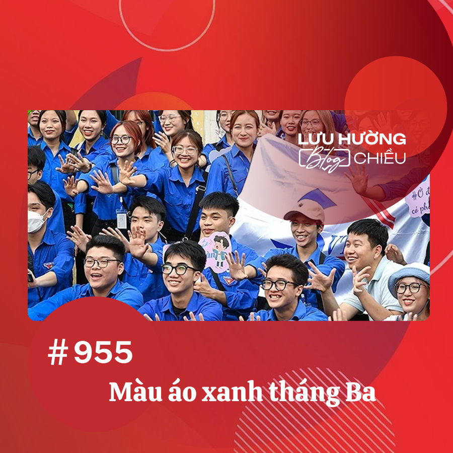 Màu áo xanh tháng Ba