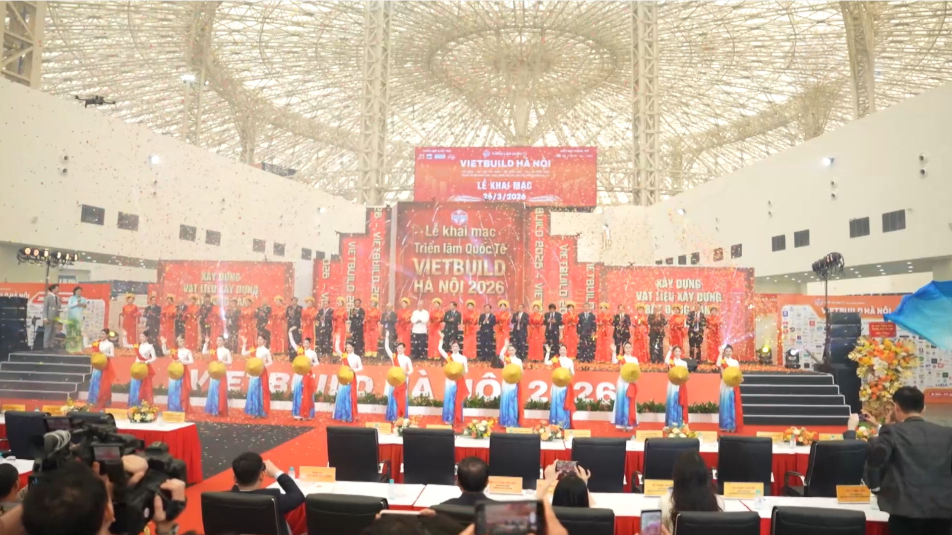 Khai mạc triển lãm Vietbuild Hà Nội 2026 lần thứ nhất