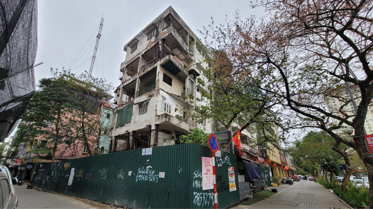 Chung cư 51 Huỳnh Thúc Kháng sẽ sớm được xây dựng lại