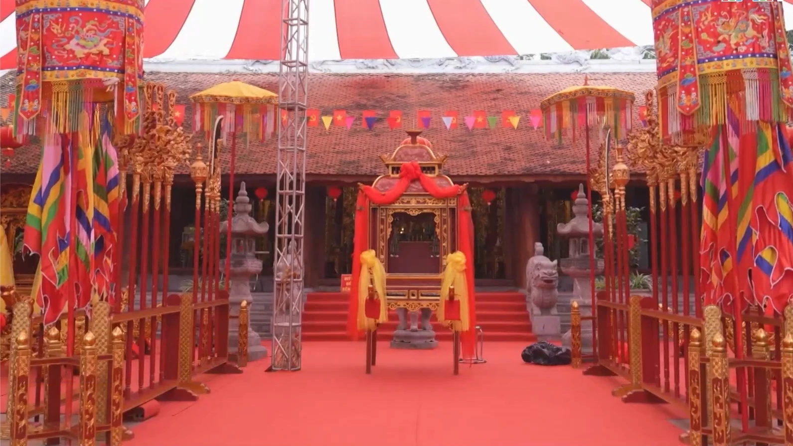 Sẵn sàng khai hội Đình Khương Hạ