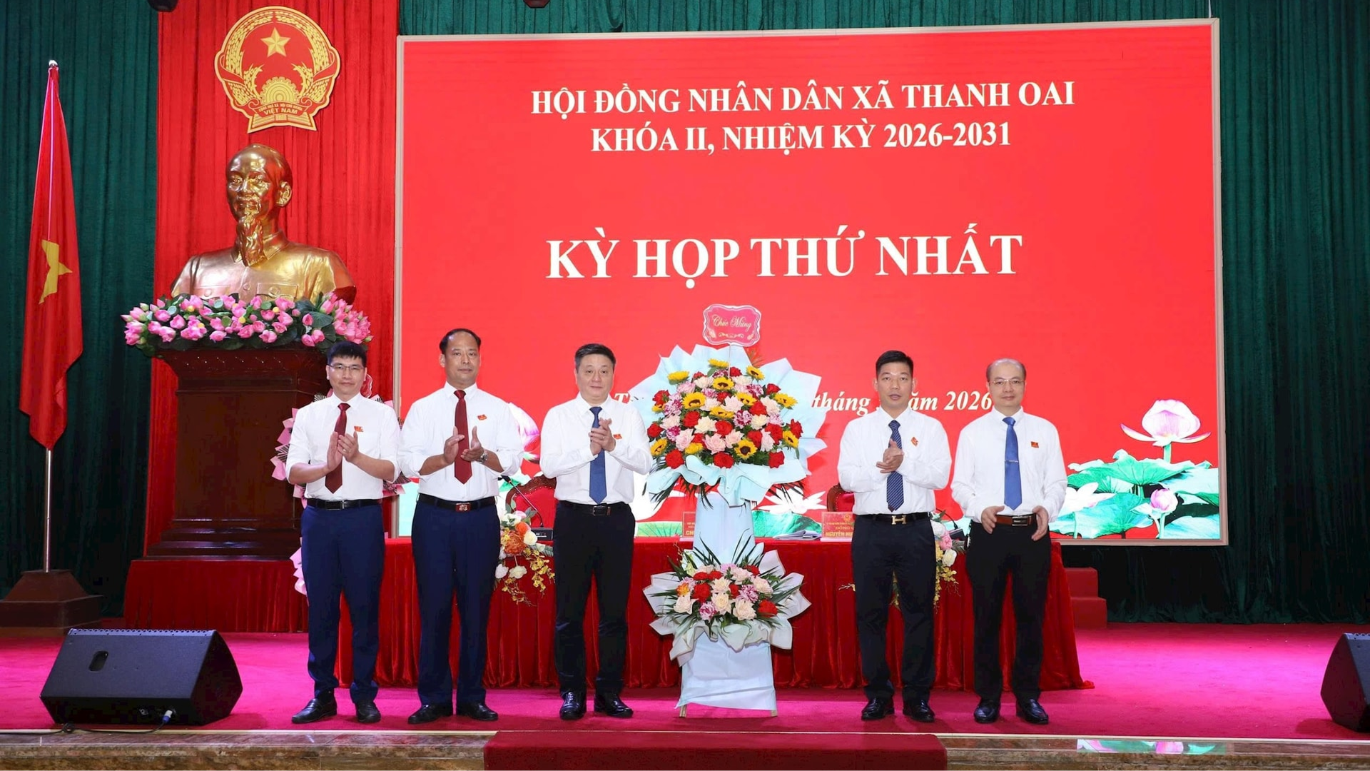 Các xã, phường kiện toàn bộ máy chính quyền địa phương