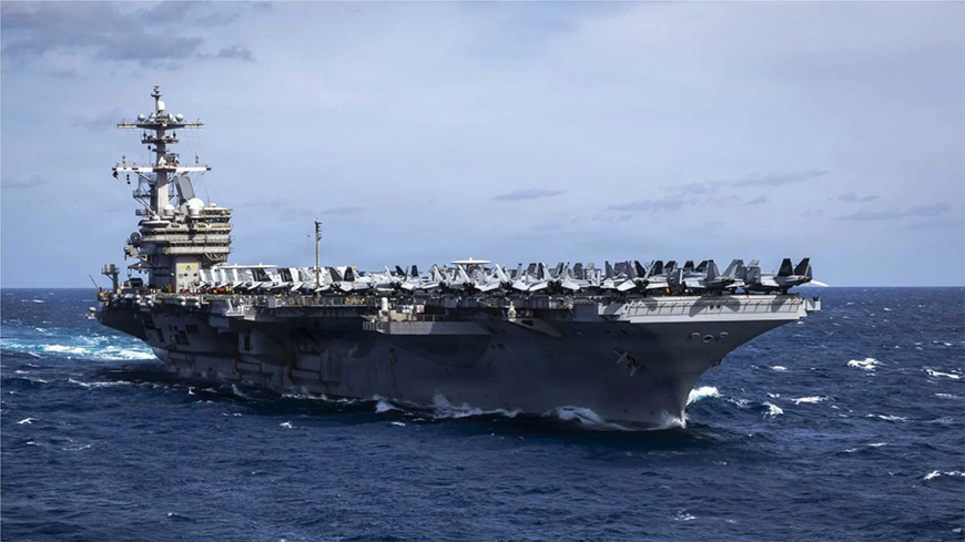 Mỹ triển khai tàu sân bay thứ ba đến Trung Đông 