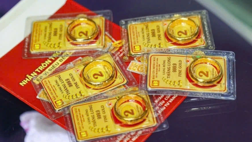 Giá vàng trong nước phục hồi nhẹ