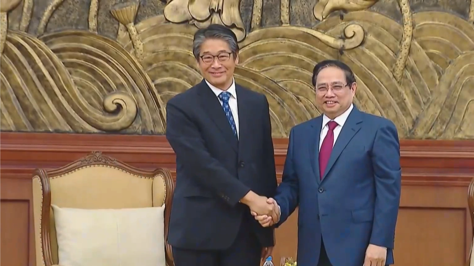 Thủ tướng Chính phủ tiếp Đại sứ Nhật Bản tại Việt Nam