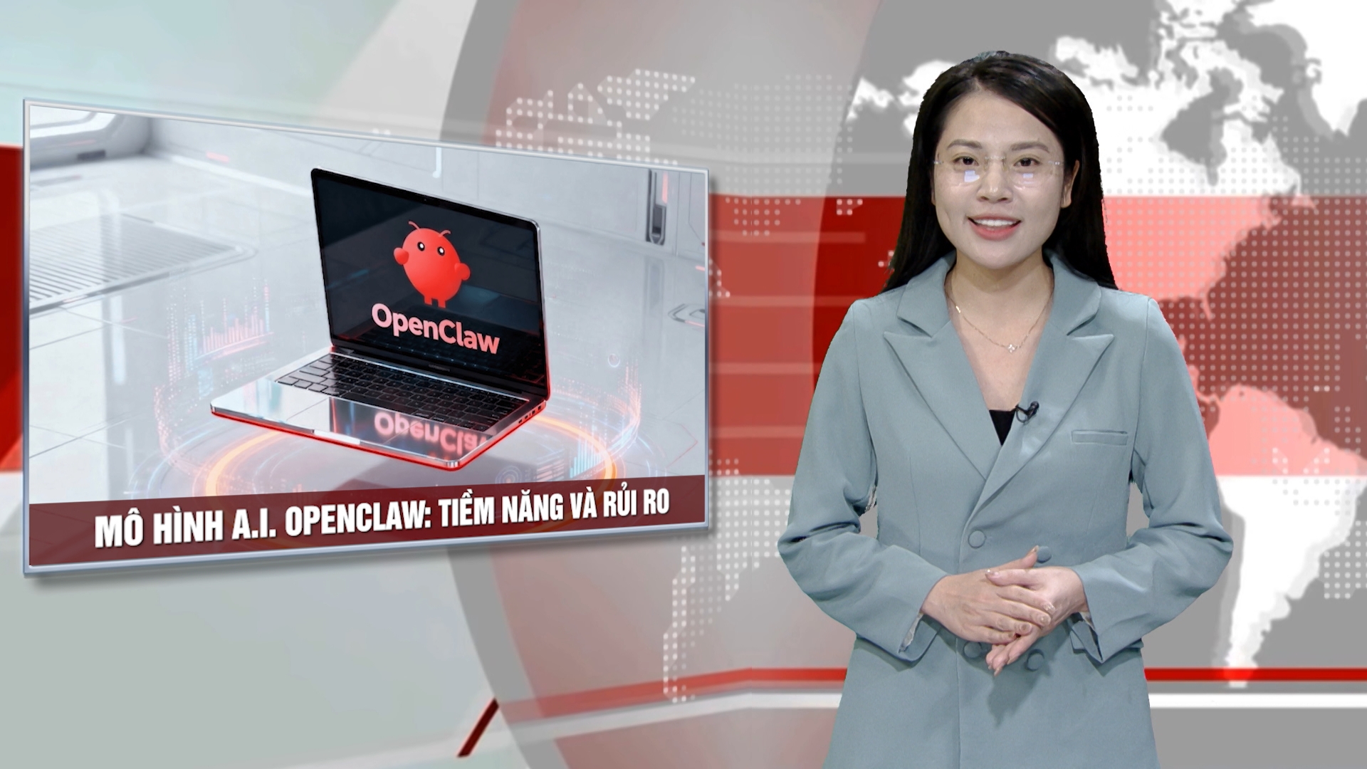 Mô hình AI OpenClaw: Tiềm năng và rủi ro  | Nhìn ra thế giới | 29/03/2026