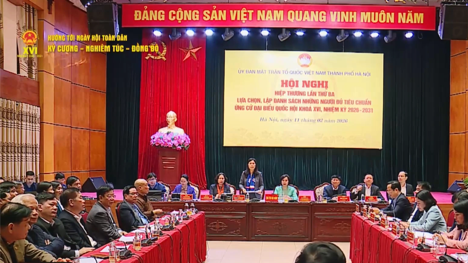 Quy trình hiệp thương dân chủ, khách quan, minh bạch