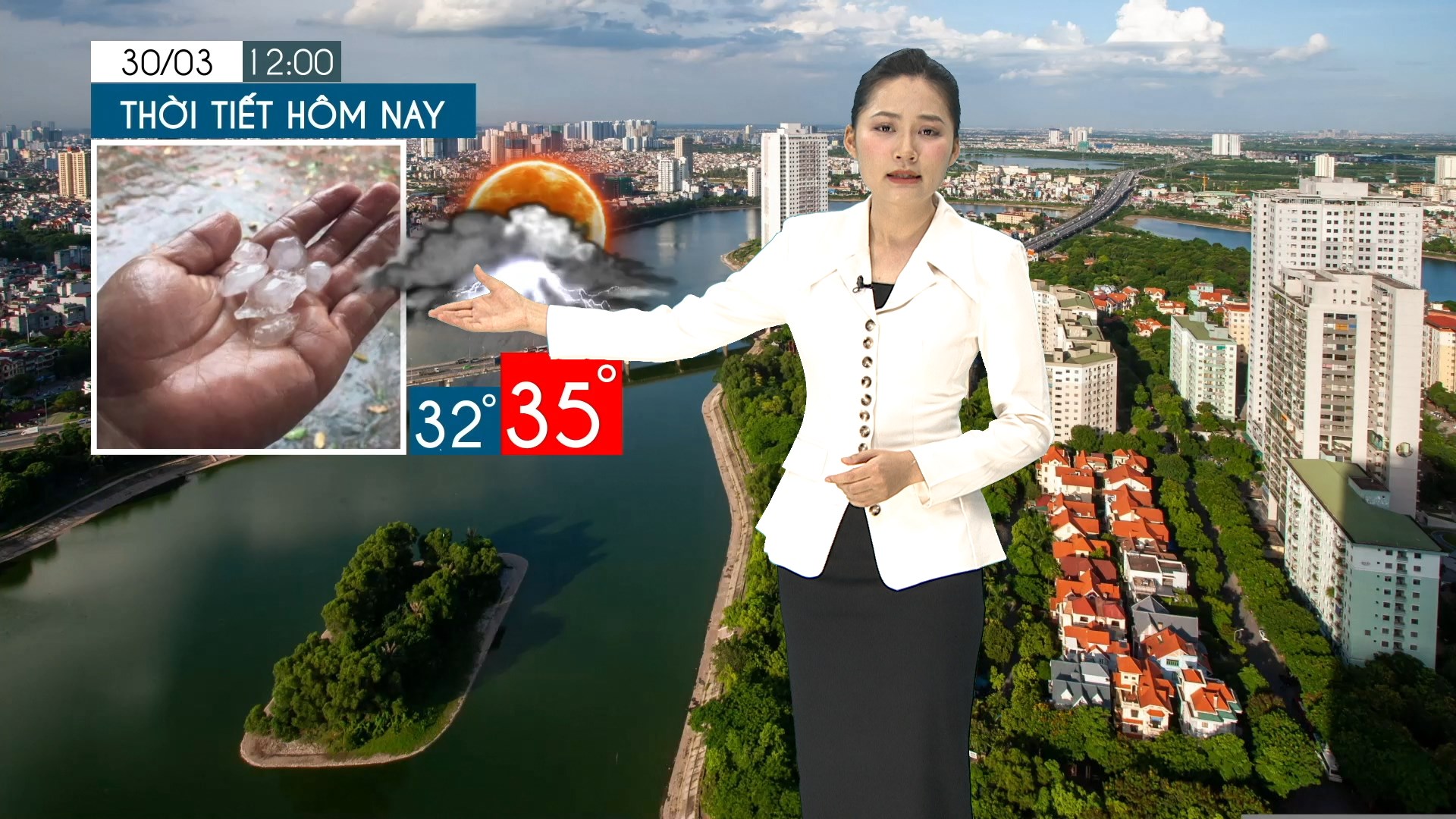 Dự báo thời tiết tối | 30/03/2026