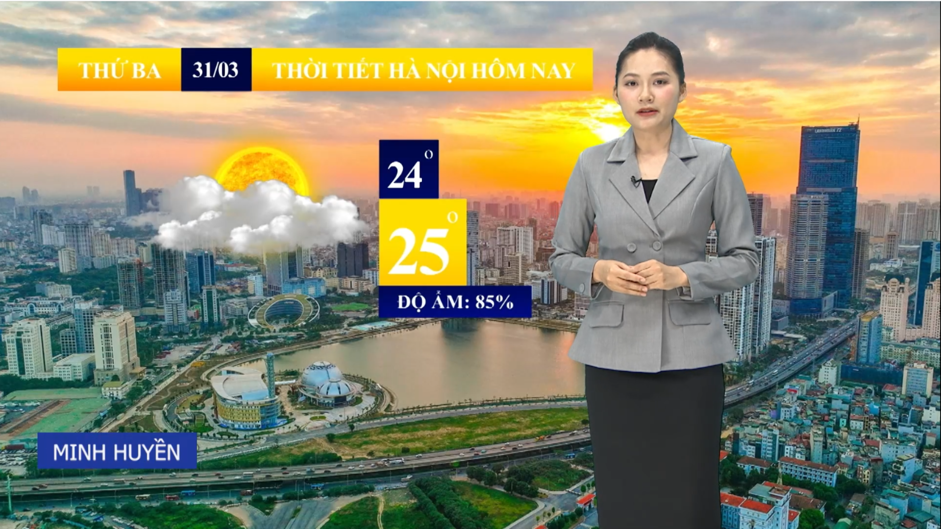 Dự báo thời tiết sáng | 31/03/2026